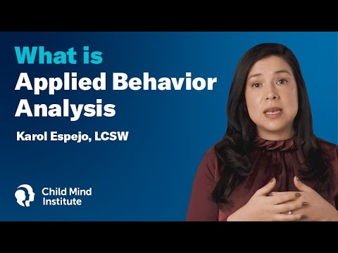 What Is Applied Behavior Analysis (ABA)? | Child Mind Institute
