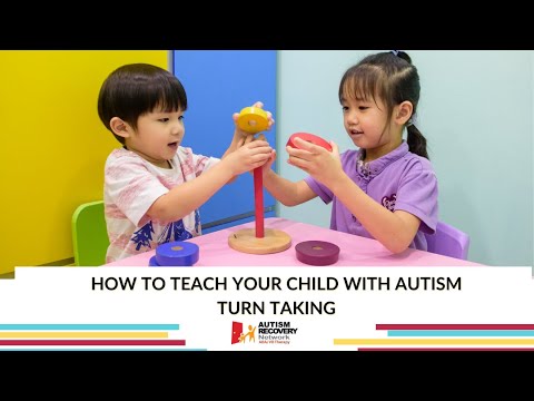 How to teach your child with autism turn taking