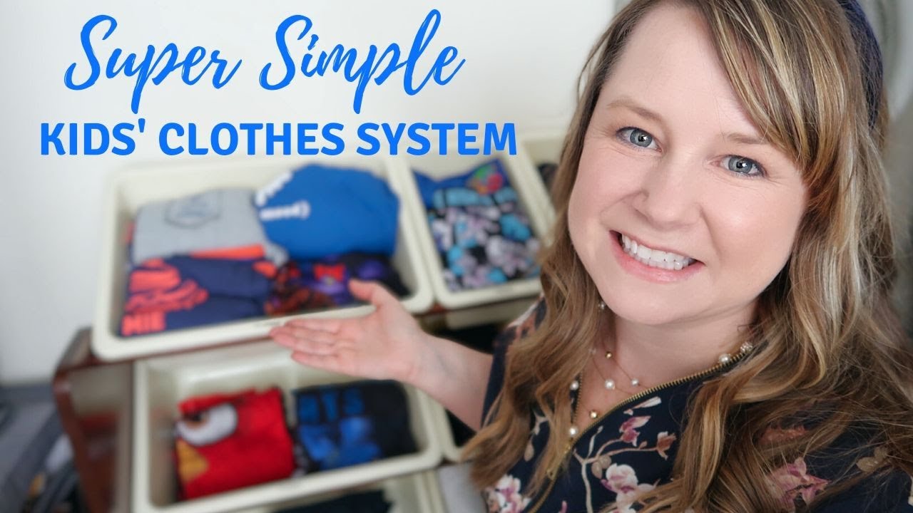 Easiest Kids' Clothing System | Autism and ADHD Friendly Method