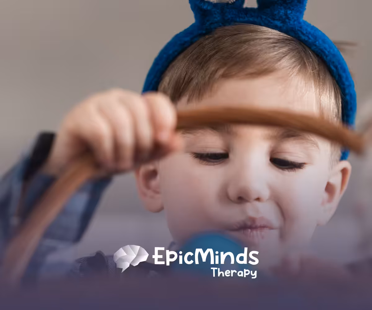 A kid holding a basket