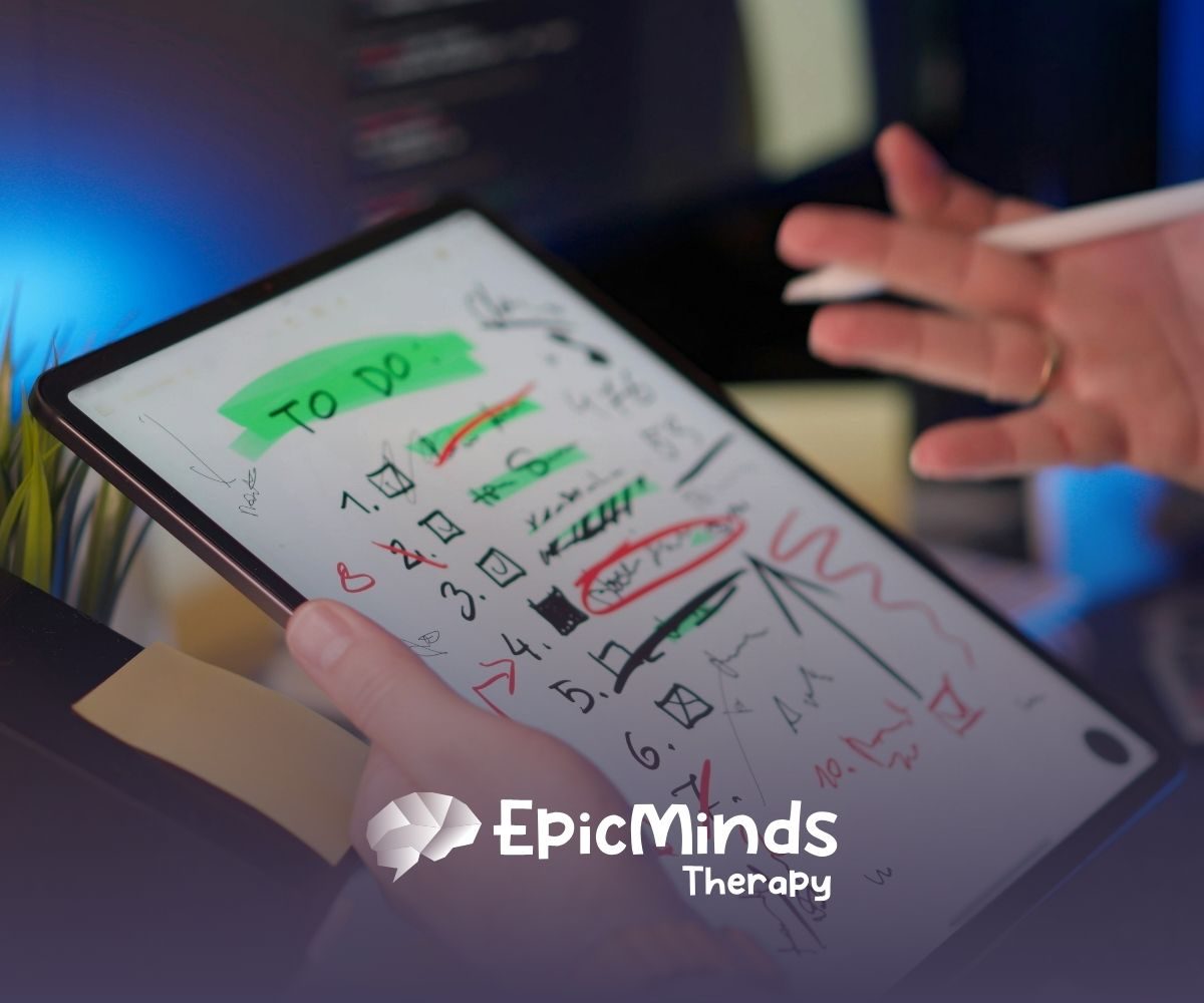 autism and transitions between tasks