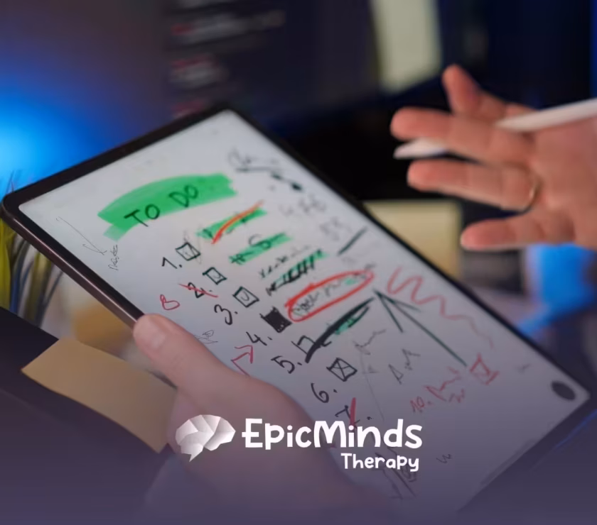 autism and transitions between tasks